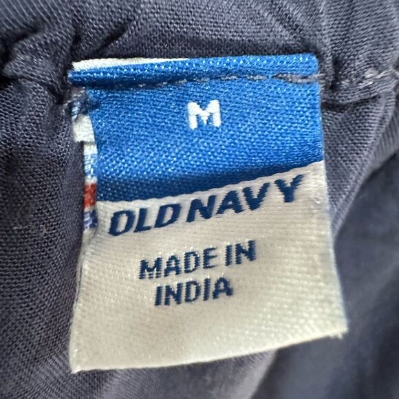 Navy Blue Old Navy One-Shoulder Drapey Dress Size M EUC - Picture 3 of 3